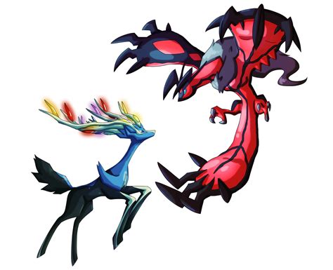 mega yveltal|xerneas x yveltal.